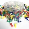 300-Box Set: Colorful Drawing Board Pushpins with Flat U-Shaped Heads