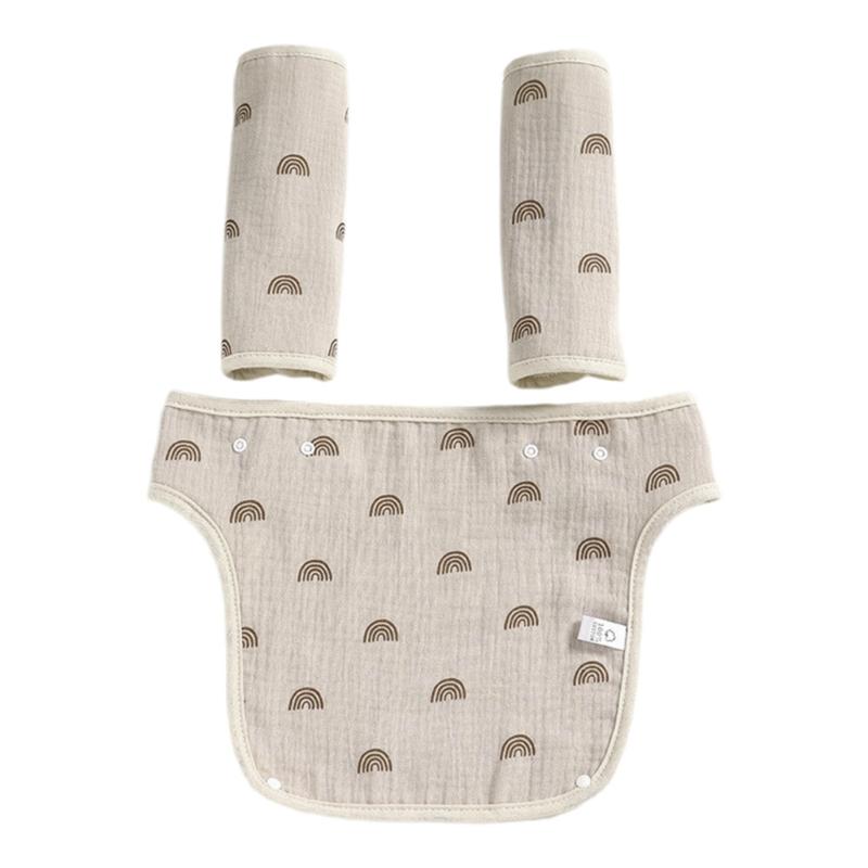 

Cute Design Infant Toddler Saliva Towel Feeding Burp Cloths Baby Bib Waist Stool Carrier Protective Cover Pad Universal