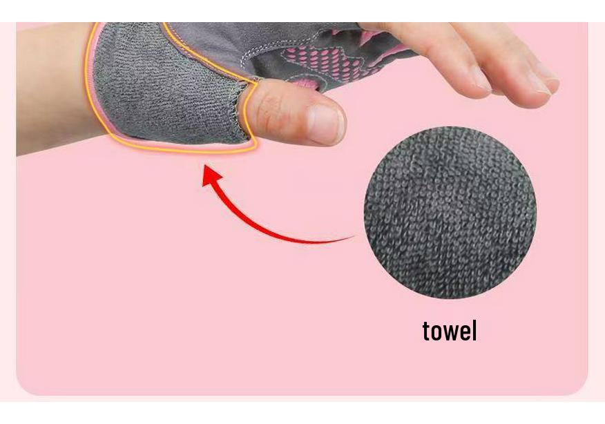Kids' Non-Slip Half-Finger Gloves for Skating, Biking & Training
