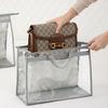 1/5pcs-Handbag Dust Bags Clear Purse Storage Organizer For Closet, Zipper Hanging Storage Bag For Handbags