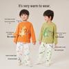 Yuzhaolin Kids' Spring Pure Cotton Pajama Set