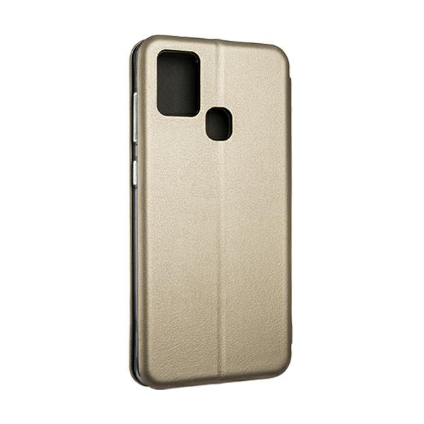 Etui Beline Book Magnetic Do Galaxy A21S Złote
