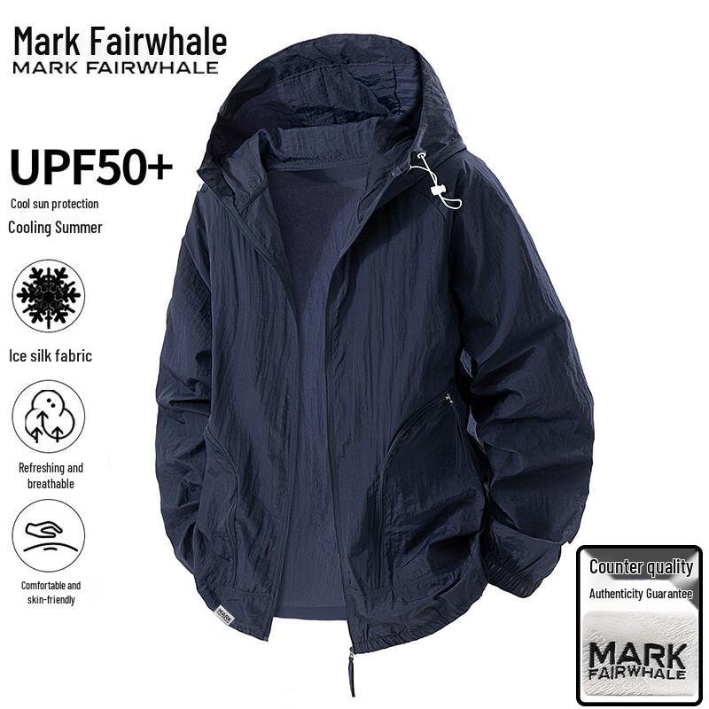 Mark Fairwhale Men s Summer Sun Protection Hooded Jacket 2XL