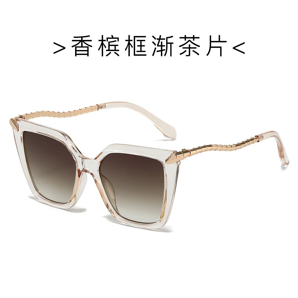 JYL TS Sunglasses Square Metal PC UV European/LH159 B-7283 пересмешка