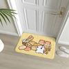 Cute M-Malteses Carpet Bathroom Anti-slip Mat Door Mat Home Decoration Mat Entrance Door Mat Scratch-resistant Door Mat