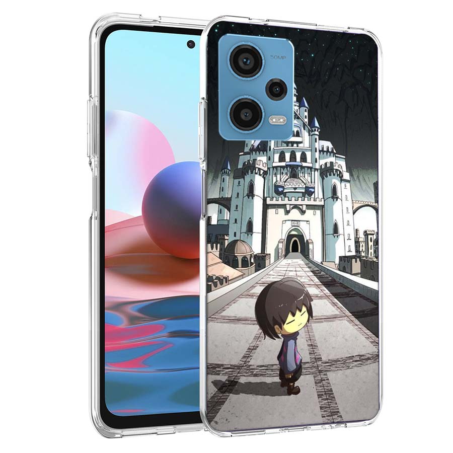 Chapter art Undertale Phone Case For Redmi Note 13 12 14 15 Pro Plus 13R 11 11T 11E 11S 10 Pro 10S 9 9S Cover Cell Clear TPU Cap