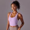 Naked Sports Bra Gathers Sexy Seamless One-piece Cup, Beautiful Back Yoga Bra, Running And Fitness Vest For Women