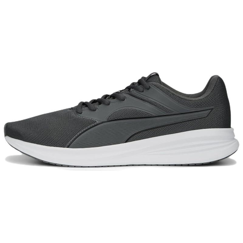 PUMA Men's Gray Transport Low Top Running Shoes 377028-18