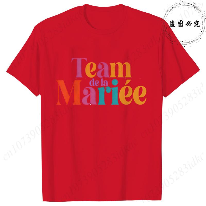 French Girls Single Farewell Tops Future Bride Team Bride Tees Printed Tshirts for EVJF Bridal Shower