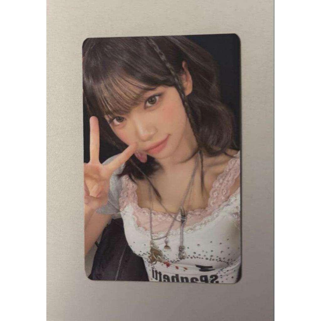 Used Le Sserafim SPAGHETTI Fan Letter Handout Photocard Chaewon