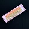 INS Hot Selling Accept Customization Duck Shape Artificial Fingernails Manicure False Nails with Glue Stickers Press on Nails