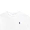 Polo Ralph Lauren Logo Embroidered Crew Neck Short Sleeve T-Shirt Men Tops White MNPOTSH1N820395-100