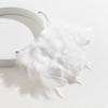 Elegant Trendy Multilayer White Natural Feather Bracelet for Women Korean Fashion Adjustable Bangles Y2K Jewelry Accessories New