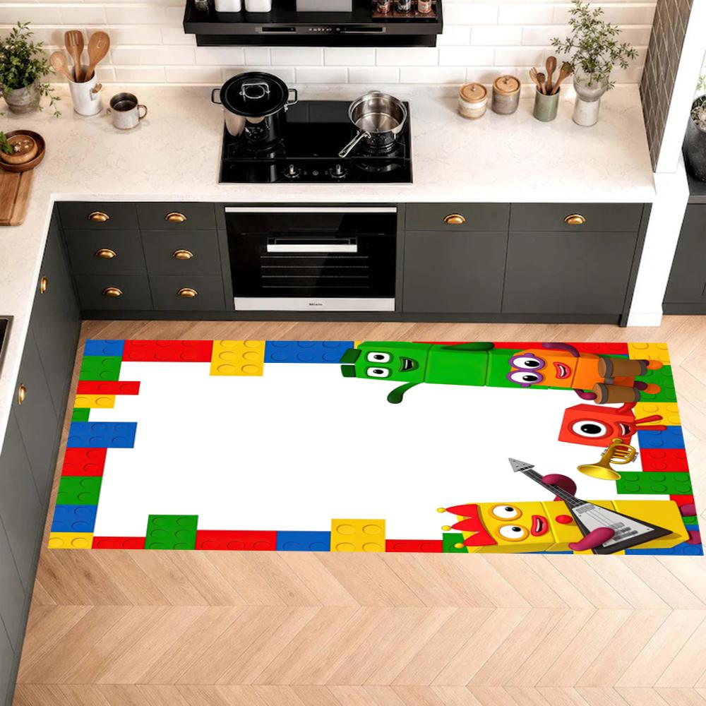 Numberblocks Nonslip Kitchen Mat Floor Carpet Rug For Indoors Outdoors Home Decor Room Supplies Spring Decor