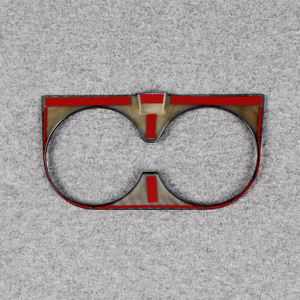 RUIQ Interior Drink Holder Cover for Toyota Prius Designed Specifically for the Toyota Prius Carbon Fiber (60 Series) - (Black Finish)