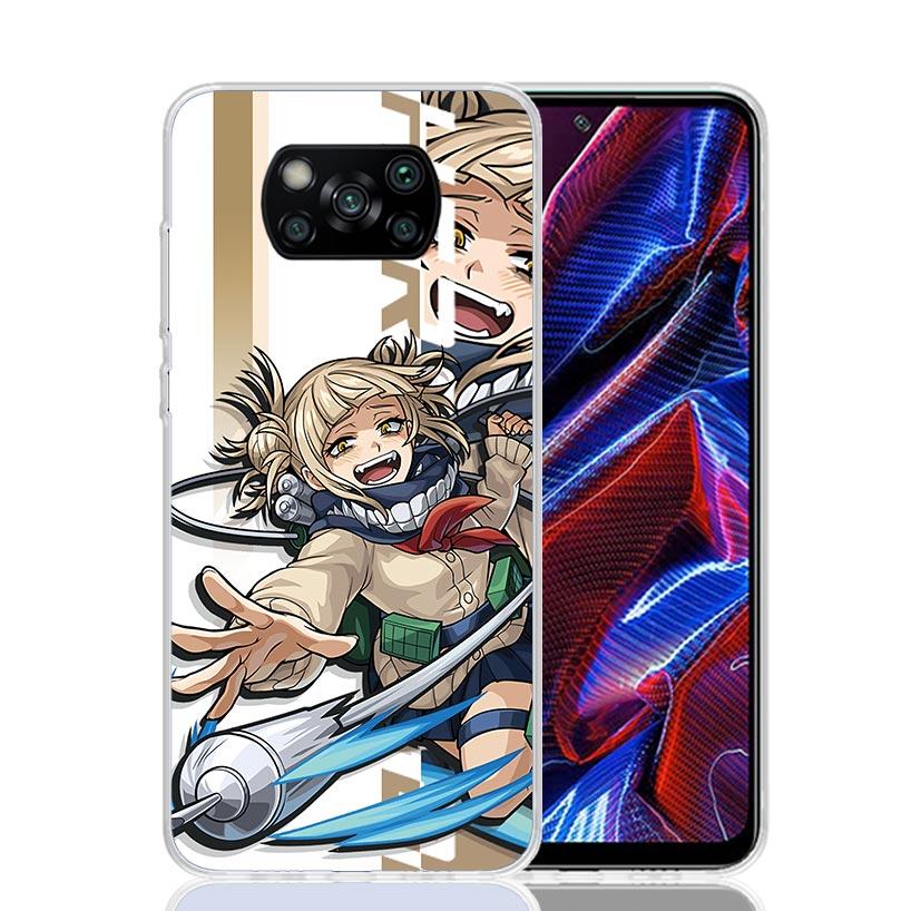 My Hero MHA Art Phone Case For Xiaomi Poco X7 X6 X5 Pro F7 Ultra Redmi 15C 15 13 13C 12 12C 10 10A 10C 9 9A 9C 9T Cover Poco X7
