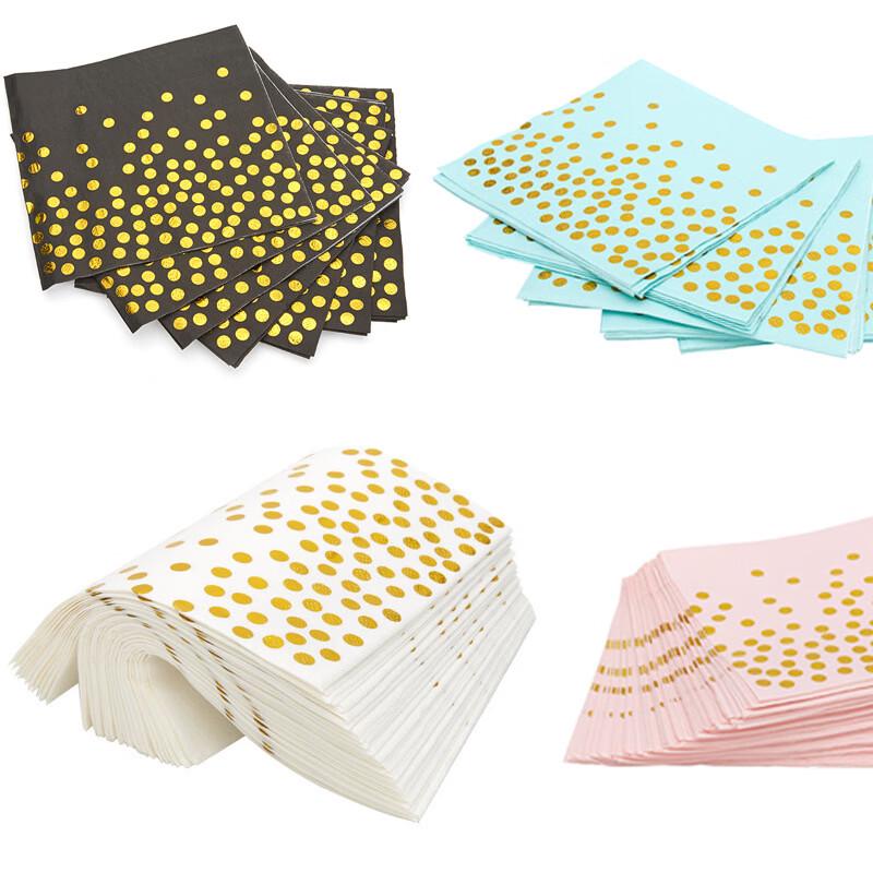OIMG Disposable Triangular Paper Napkins