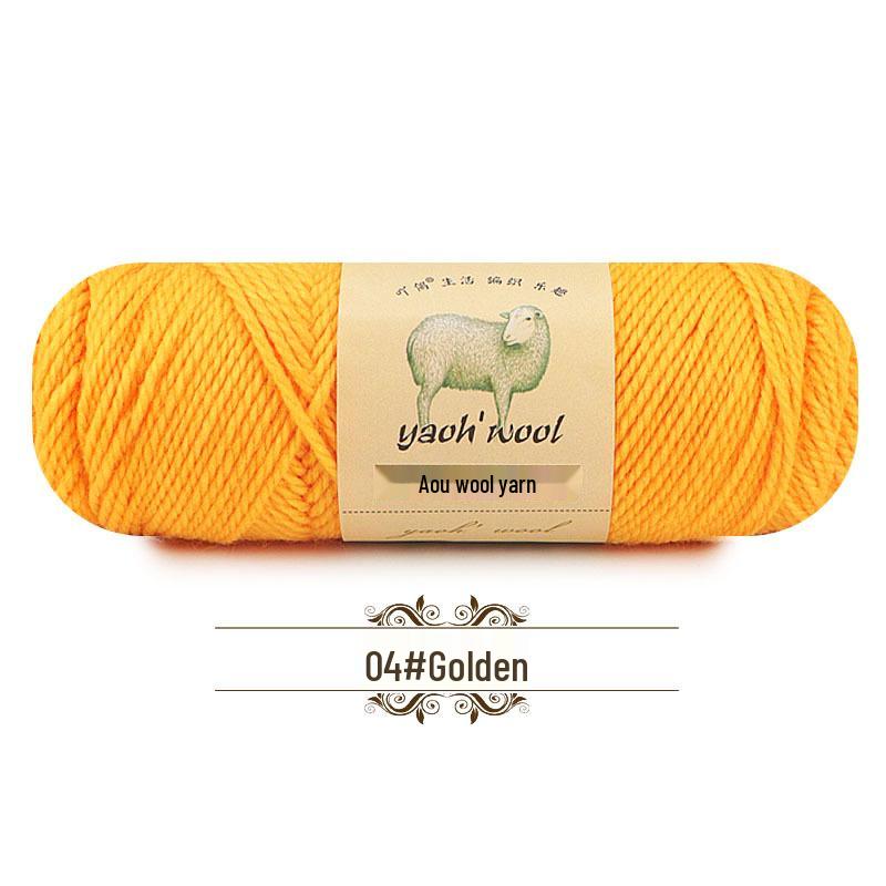 Acrylon 3-fädiges Acryl-Wollmischgarn zum Stricken für Kinder-DIY