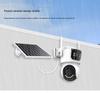 ICSee Dual-Lens PTZ WiFi Solar Camera: 10X Zoom, Low Power, Cross-Border Monitoring