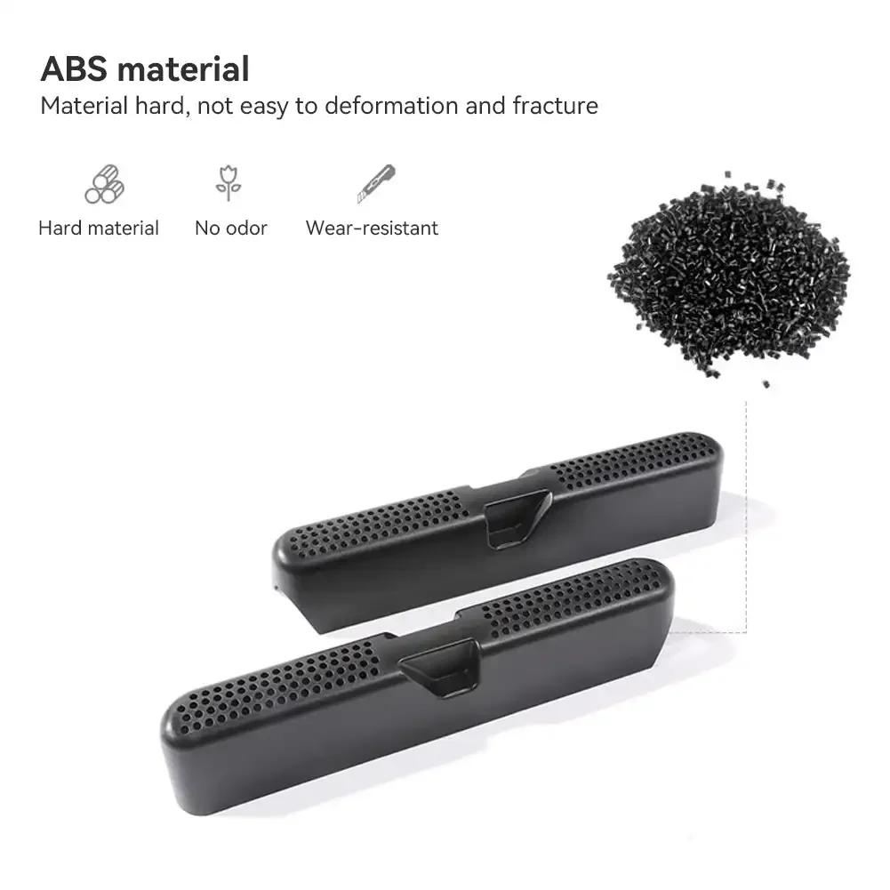 For BMW 3 Series G20 G21 G28 2019-2024 2Pcs Car Accessories Under Seat Air Conditioning Outlet Cover Trim Car Stickers