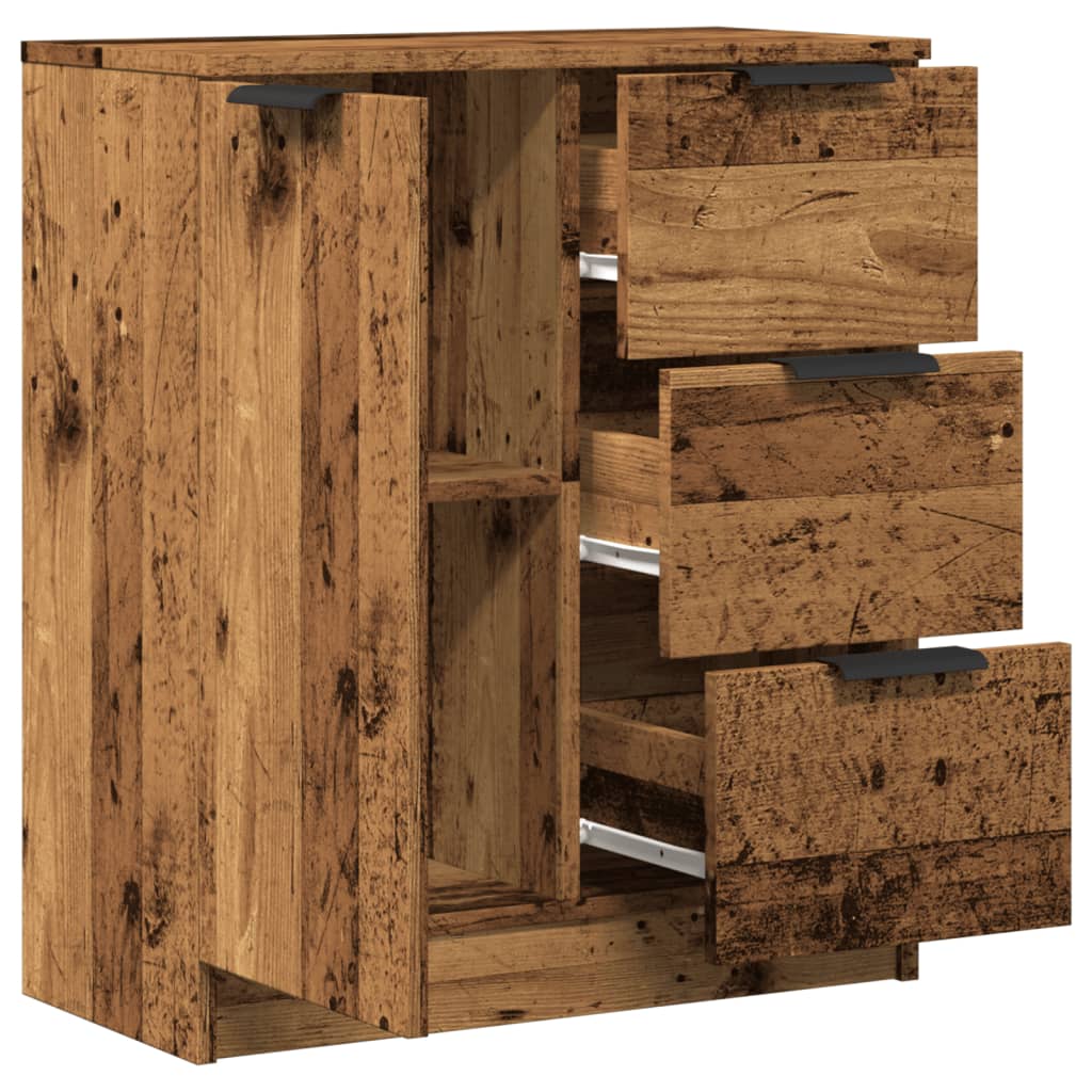 Vidaxl Cabinet, Old Wood, 60X30X70 Cm, Wood-Based Material