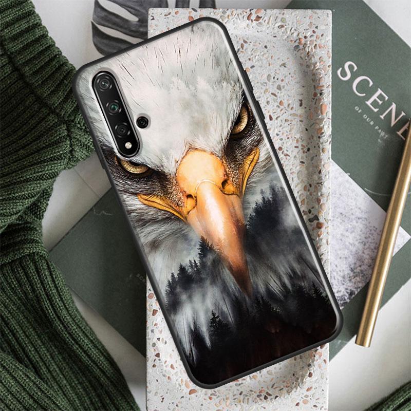 American Eagle For Huawei Nova 7i 8i 11i 12i 12s 9 10 SE Y91 Y90 Y60 Y70 Y72 Y61 P30 P40 Lite P60 Pro Case