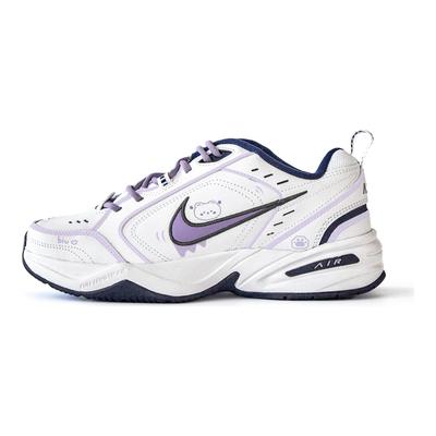 Air Monarch 4 Protiskluzové Odolné proti oděru Nízké Masivní Tenisky Unisex Bílá Fialová 415445-102(Tým354-)