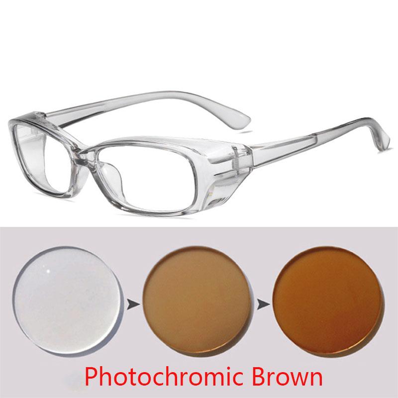 Vintage Small Square Glasses Women Steampunk Rectangle Men Fashion Shades Punk Photochromic Eyewear 0 -1.0 -1.5 To -6.0
