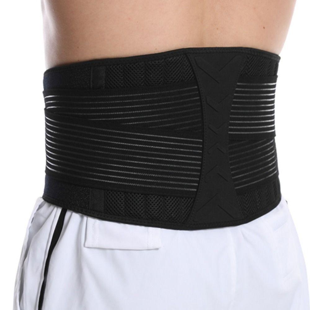 Adjustable Spine Support Belt Pressurization Orthopedic Lumbar Belt Lumbar Corset  Workout