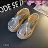 Thick-soled bag head half slippers women's 2025 new summer wear lazy one-pedal cool slippers women's summer versatile slippers