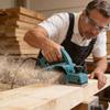 220V 1200W Electric Planer, 16,000 RPM Wood Planer with Adjustable Depth and Ergonomic Handle