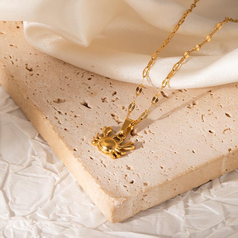 European & American New Ocean Style Titanium Steel Clavicle Necklace: Chic, Versatile, High-End Women's Bestseller