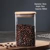Square Glass Food Storage Jar