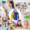 SGRHO Sigma Gamma Rho Insulated Lunch Bags for School Office African American Sorority Leakproof Thermal Cooler Bento Box