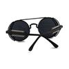 Steampunk Sunglasses Men Women Vintage Punk Round Frame UV400 Sun Glasses Outdoor Sports Driving Eyewear