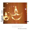 Solar LED Star Curtain Lights for Windows and Courtyard Decor