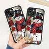 Cute Merry Christmas New Year Gifts Phone Case for IPhone 14 7 8 Plus Soft Cover for Iphone 12 13 11 Pro XS MAX XR X SE20 Shell