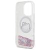 Hello Kitty Liquid Glitter Sweet Kitty Bows Magsafe - Etui Iphone 16 Pro Max (Biały)