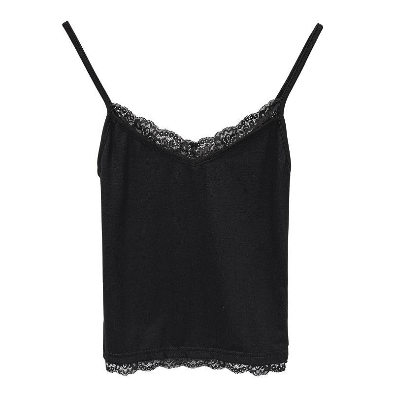 South Korea Dongdaemun Slimming Lace-Trim Camisole for Women