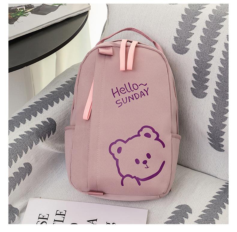 Schoolbag Kindergarten schoolbag Children's cartoon baby girl Lightweight backpack Small middle class fashion schoolbag Grabbing doll machine Backpack