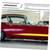 POPETPOP 1 Set Car Body Sticker Hood Stripe Sticker Car Side Racing Vinyl Auto