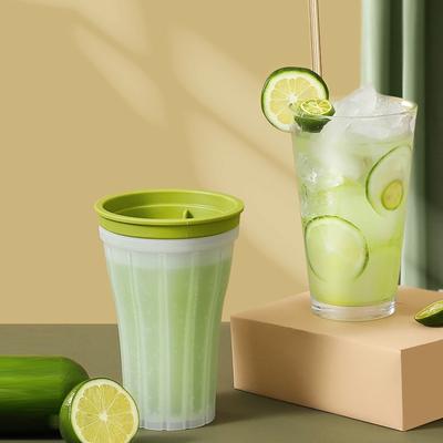 Taza para hacer hielo, hielo picado, taza de hielo de una pizca, caja de cubitos de hielo de arena de hielo, molde de taza de arena de hielo para bebidas frías de jugo, taza de arena de hielo de verano