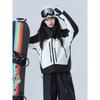 Unisex 3L Ski Suit Set Waterproof Windproof Thickened Snowboarding Jacket Pants Men Women