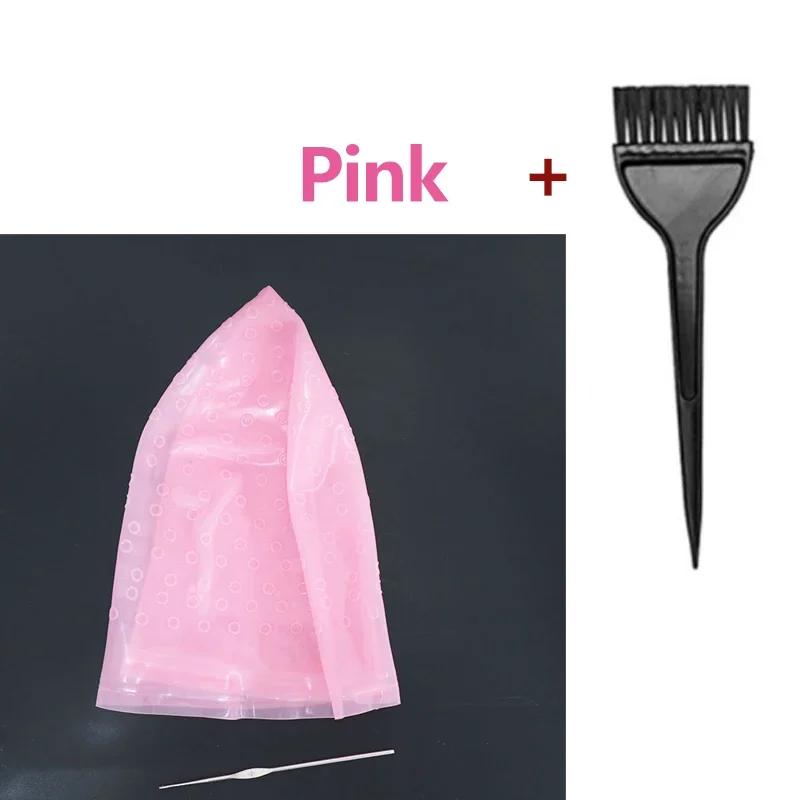 Reusable Hair Color Coloring Highlighting Dye Cap for Hair Extension Styling Tools Barber Beauty Professional Hair Salon Styling