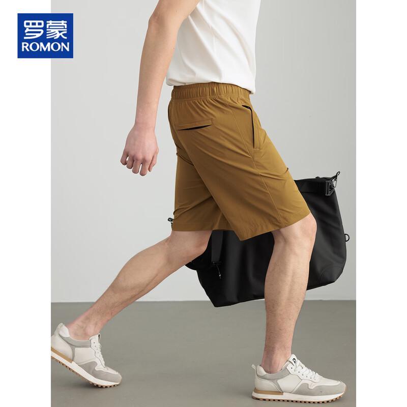 ROMON Men s Ice Silk Casual Shorts 2XL