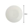 NARUMI Plate, Chinese Cuisine Dish, 23cm, White, Simple, Deep, Microwave Safe, Made in Japan, 9000-1926