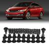 Pack of 20 Plastic Rivet Clips for Bike Fairing Trim For & For Suzuki