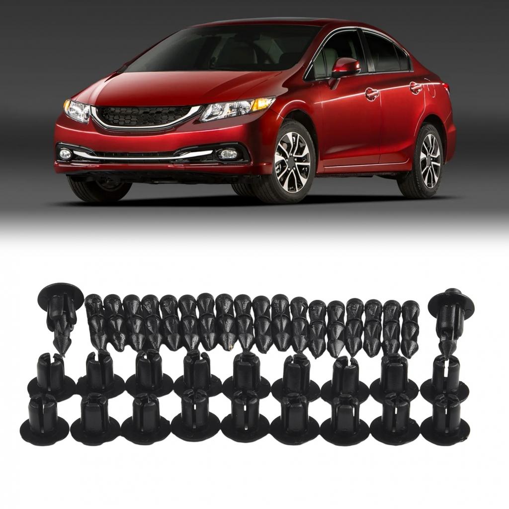 Pack of 20 Plastic Rivet Clips for Bike Fairing Trim For & For Suzuki