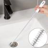 1/2/4pcs Set Of Drainage Cleaning Tools Drain Unclogger Brushes Effectively Capture Hair Clean Kitchen And Bathroom Pipes Kitch
