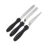 Small Cranked/ Angled Spatula Palette Cutter Set of 3,Cakes/ Icing/ Sugarcraft/ Fondant, Cake Decoration Tool Baking Accessories